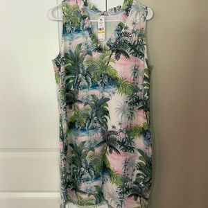 Brand new with tags linen Tommy Bahamas summer dress. Fun for any occasion